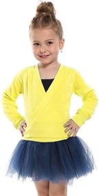 img 4 attached to Active Girls' Clothing: Kidsmian Little Classic Sleeve Cardigan for Enhanced Performance