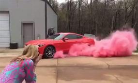 img 2 attached to Pink Gender Reveal Burnout Powder