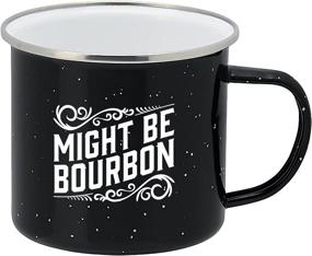 img 4 attached to Enamel Camping Coffee Bourbon Midnight