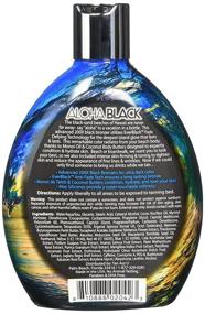 img 2 attached to 🌞 Discover the Powerful Tan Asz U ALOHA BLACK Advanced 200X Black Bronzer - 13.5 oz for an Enhanced & Lasting Tan