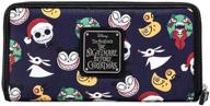 сумка loungefly disney nightmare before christmas из натуральной кожи логотип