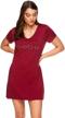 bebe womens sleepshirt nightgown 1x large logo