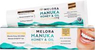 melora manuka honey and oil toothpaste - natural plaque fighting ingredients, 3.25 fl oz logo