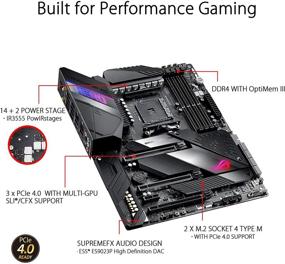 img 2 attached to 🎮 ASUS ROG X570 Crosshair VIII Hero Wi-Fi Материнская плата ATX с поддержкой PCIe 4.0, встроенным Wi-Fi 6 (802.11Ax), 2,5 Гб LAN, USB 3.2, SATA, M.2, Node и поддержкой Aura Sync RGB освещением