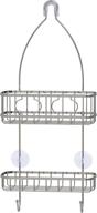 🚿 organize and store your shower essentials with simple houseware bathroom hanging shower head caddy organizer, chrome (22 x 10.2 x 4.2 inches) logo