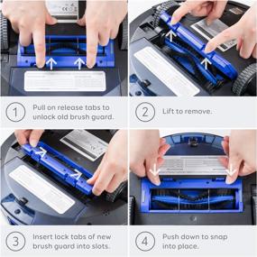 img 1 attached to Enhance Your eufy RoboVac Performance with the Essential Replacement Brush Guard Accessory Range for RoboVac Models 11S, 11S MAX, 30, 30C, 30C MAX, 15C, 15C MAX, 12, 35C, 25C, G30, G30 Edge, and G30 Hybrid