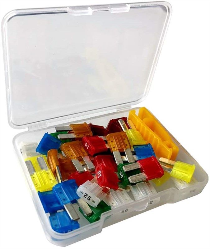 gebildet 35pcs micro2 automotive fuse assortment pack(5a/7 로고