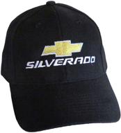 🧢 gregs automotive silverado hat cap black for chevrolet chevy - bundle with driving style decal: a perfect combo! logo