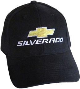 img 2 attached to 🧢 Шапка Gregs Automotive Silverado Черная для Chevrolet Chevy - комплект с наклейкой в стиле вождения: Идеальное сочетание!