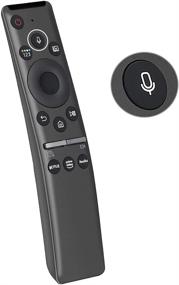 img 4 attached to Gvirtue Universal Remote for Samsung Smart TV: Voice Mic Bluetooth Controller with Netflix, Hulu Shortcut keys - BN59-01312A and Samsung 4K 8K UHD Curve TV, Samsung 6 7 8 Series LED LCD QLED