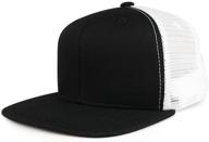 🧢 unleash style with youth snapback trucker boys' accessories - trendy hats & caps logo