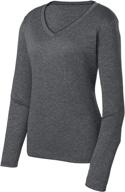 👚 animal den ladies long sleeve moisture wicking athletic shirts: xs-4xl range логотип