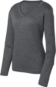 img 1 attached to 👚 Animal Den Ladies Long Sleeve Moisture Wicking Athletic Shirts: XS-4XL Range