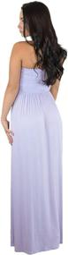 img 2 attached to Charm Your Prince Women's Maxi Dress - Sleeveless Design