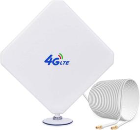 img 4 attached to Boost Mobile Signal with 4G LTE Antenna TS9 - Dual 📶 Mimo WiFi Amplifier for Huawei Hotspot - Long Range High Gain Antenna