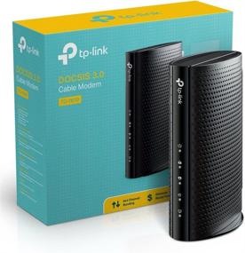 img 4 attached to 📶 TP-Link TC-7610 DOCSIS 3.0 (8x4) Cable Modem - Boost Download Speeds up to 343Mbps. Comcast XFINITY, Spectrum, Cox Certified. Wi-Fi Requires Separate Router.