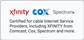 img 3 attached to 📶 TP-Link TC-7610 DOCSIS 3.0 (8x4) Cable Modem - Boost Download Speeds up to 343Mbps. Comcast XFINITY, Spectrum, Cox Certified. Wi-Fi Requires Separate Router.