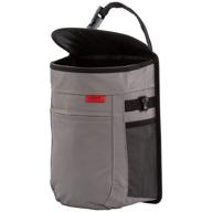 🚗 keep your vehicle spick and span with lusso gear spill-proof car trash can - 2.5 gallon hanging garbage bin logo