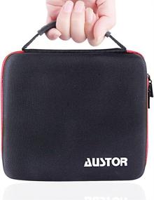 img 3 attached to 🚗 Red AUSTOR Carrying Case: Ultimate Protective Storage for Nintendo 2DS