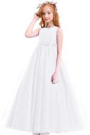 👗 girls' vintage bridesmaid dress for 13-14 year olds in dresses - girls' clothing logo