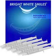 🦷 professional bright white smiles teeth whitening kit with 35% carbamide peroxide gel, home refill system for whiter results, includes 5x 5cc/ml syringes logo