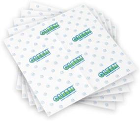 img 4 attached to 🌿 Gleen 3817 Green Cleaning Cloth - 16x16, 5 Pack