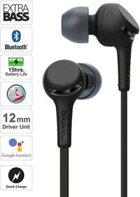 img 3 attached to 🎧 Renewed Sony WI-XB400 Wireless In-Ear Extra Bass Headset/Headphones with Mic for Phone Call - Black