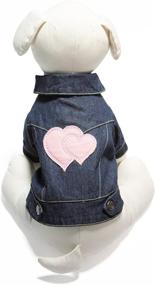 img 4 attached to Gooby Denim Jacket: Stylish Pet Outerwear for All Seasons