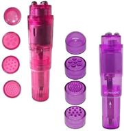 finever massager handheld pocket purple logo