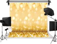 kackool 7ftx5ft wedding baby birthday party backdrops dreamy golden backgrounds for photography logo