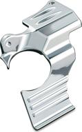 chrome oil filler spout cover for 🏍️ 1993-2006 harley-davidson motorcycles - kuryakyn 8264 motorcycle accent accessory logo