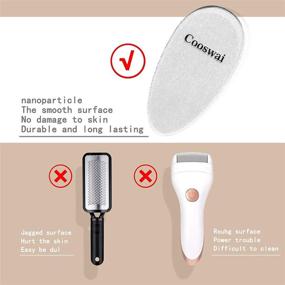 img 2 attached to 🎄 2021 Upgrade Cooswai Nano-Glass Foot-File Christmas - Professional Pedicure Dead Skin Remover, Perfect 1PCS