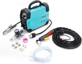 img 1 attached to 💥 Reboot Plasma Cutter RBC-4000: High Frequency 40 Amps Inverter for Cutting Aluminum, Stainless Steel, Copper, and More - AC 110V Air, 1/2'' Cutting Capacity - Chrome-Blue Design