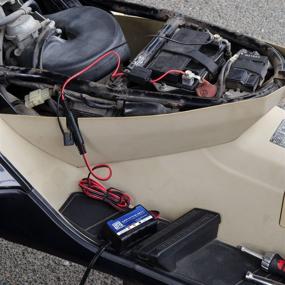 img 1 attached to 🔋 Умный компактный зарядное устройство для поддержания заряда аккумулятора 12V для мотоцикла и ATV - Supernatto