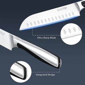 img 1 attached to Bravedge Professional Stainless Integrated Ergonomic