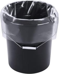 img 4 attached to 🛍️ Xsourcer 5 Gallon Bucket Liner Bags (12 Pack, 4 Mil) - Food Grade, BPA Free, Extra Heavy Duty, Leak Proof