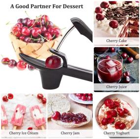 img 3 attached to 🍒 YEVIOR Cherry Pitter Tool: Portable Multi-Function Fruit Corer and Pitter Remover for Cherries, Olives, Jujube and Red Dates - Perfect for Your Home Kitchen!