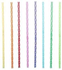 img 3 attached to 🌈 Dive into a World of Color with Rainbow Reusable Straws!