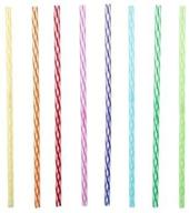 🌈 dive into a world of color with rainbow reusable straws! logo