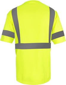 img 3 attached to LX Reflective Visibility Breathable Yellow 3Pcs Occupational Health & Safety Products for Personal Protective Equipment