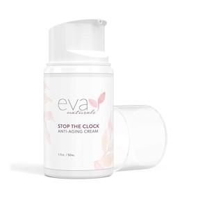 img 4 attached to 🌿 Eva Naturals Stop the Clock Anti-Aging Cream - 1.7oz Natural Face Moisturizer, Reduces Wrinkles, Achieves Youthful Complexion - Glycolic & Ascorbic Acids - Premium Quality