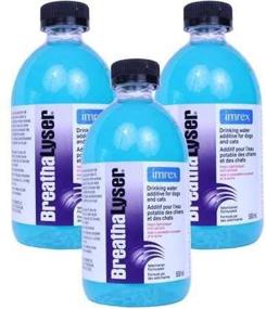 img 1 attached to 💧 3PACK Breathalyser Water Additive: Enhanced Hydration with 1500 mL