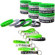 🔑 cupaplay motivational silicone bracelet keyrings: stay inspired on the go! logo