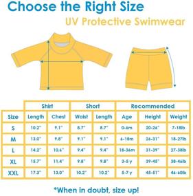 img 1 attached to JAN & JUL Swim-Suits: UPF 👶 50+ Protection, Long Sleeves for Babies and Toddlers