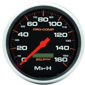 img 1 attached to 🏎️ Auto Meter 5189 Pro-Comp Electric In-Dash Speedometer - Enhanced for SEO, 5.000 inches