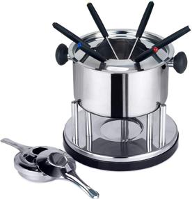 img 1 attached to Traditions Fondue Pot Stainless Steel