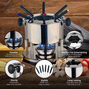 img 2 attached to Traditions Fondue Pot Stainless Steel
