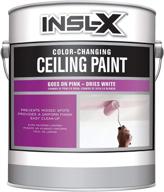 🎨 insl-x pc120009a-01 color-changing ceiling paint - transforming white shade for ceiling makeovers, 1 pack логотип