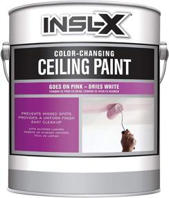img 4 attached to 🎨 INSL-X PC120009A-01 Color-Changing Ceiling Paint - Transforming White Shade for Ceiling Makeovers, 1 Pack