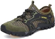 sitaile water barefoot hiking walking men's shoes in athletic logo